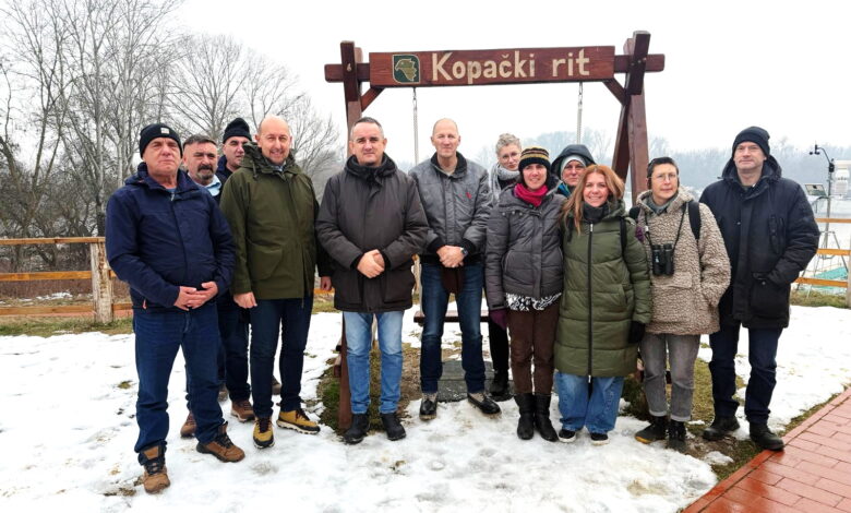 Posjet kolega iz PP Vransko jezero