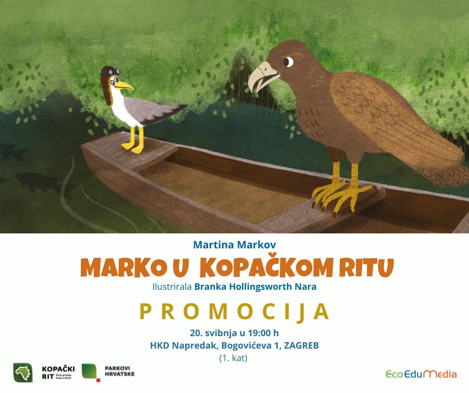 Promocija slikovnice Marko u Kopačkom ritu u Zagrebu